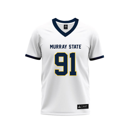 Murray State - NCAA Football : Jerome Logan Jr - White Premium Football Jersey