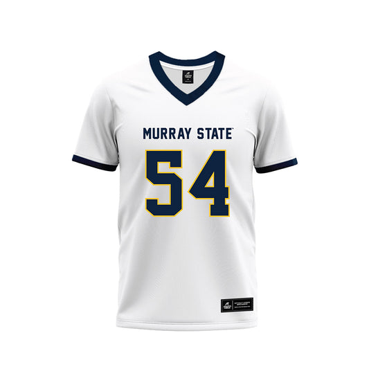 Murray State - NCAA Football : Cannon McCulley - White Premium Football Jersey-0
