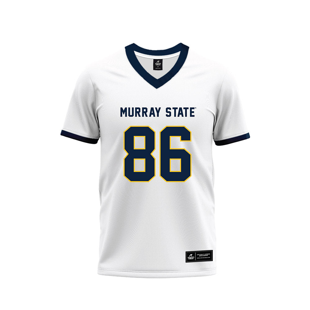 Murray State - NCAA Football : Reece Wilder - White Premium Football Jersey-0