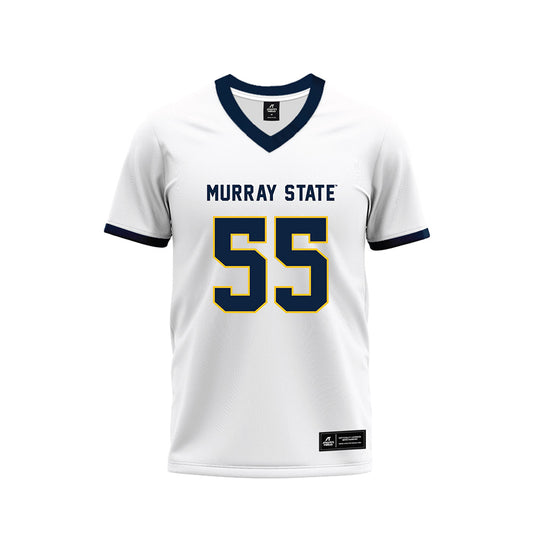 Murray State - NCAA Football : Connor Archer - White Premium Football Jersey-0