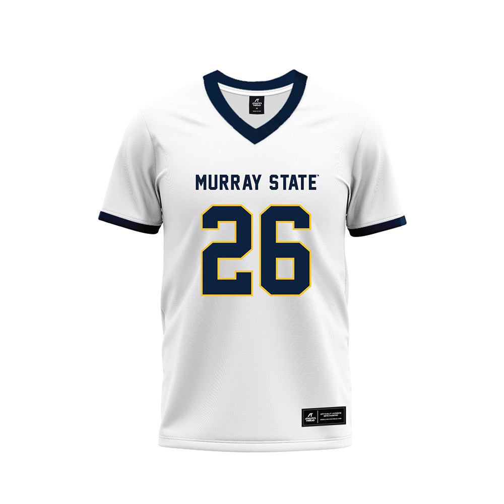 Murray State - NCAA Football : Rett Hemphill - White Premium Football Jersey-0
