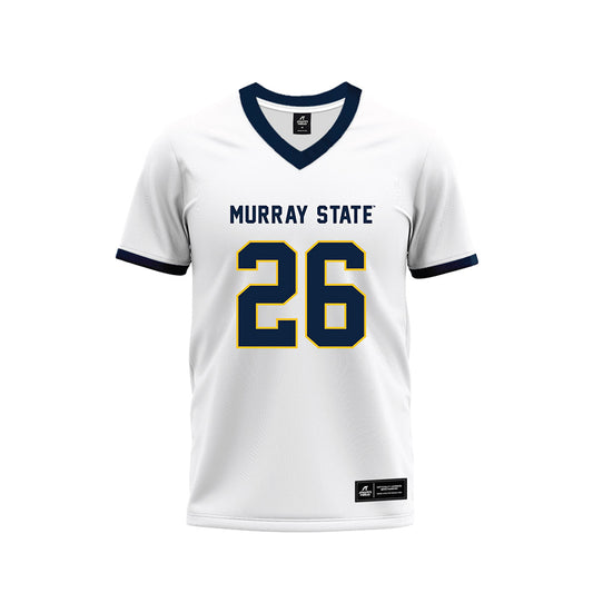 Murray State - NCAA Football : Rett Hemphill - White Premium Football Jersey-0
