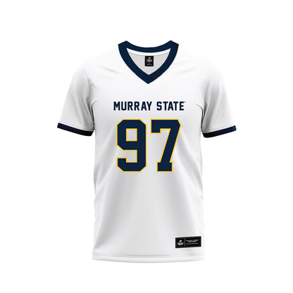 Murray State - NCAA Football : Harlem Phillips - White Premium Football Jersey-0