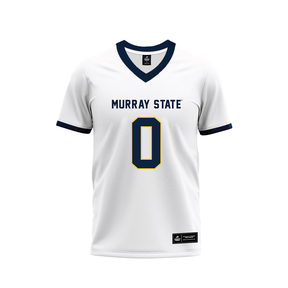 Murray State - NCAA Football : Kobe Roberts - White Premium Football Jersey-0
