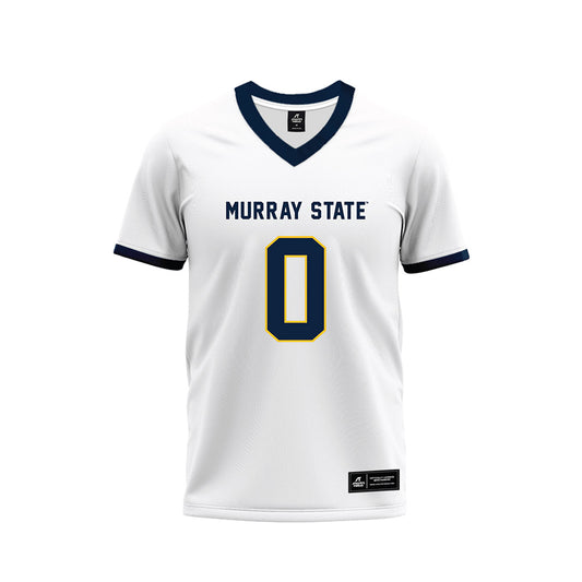 Murray State - NCAA Football : Kobe Roberts - White Premium Football Jersey-0