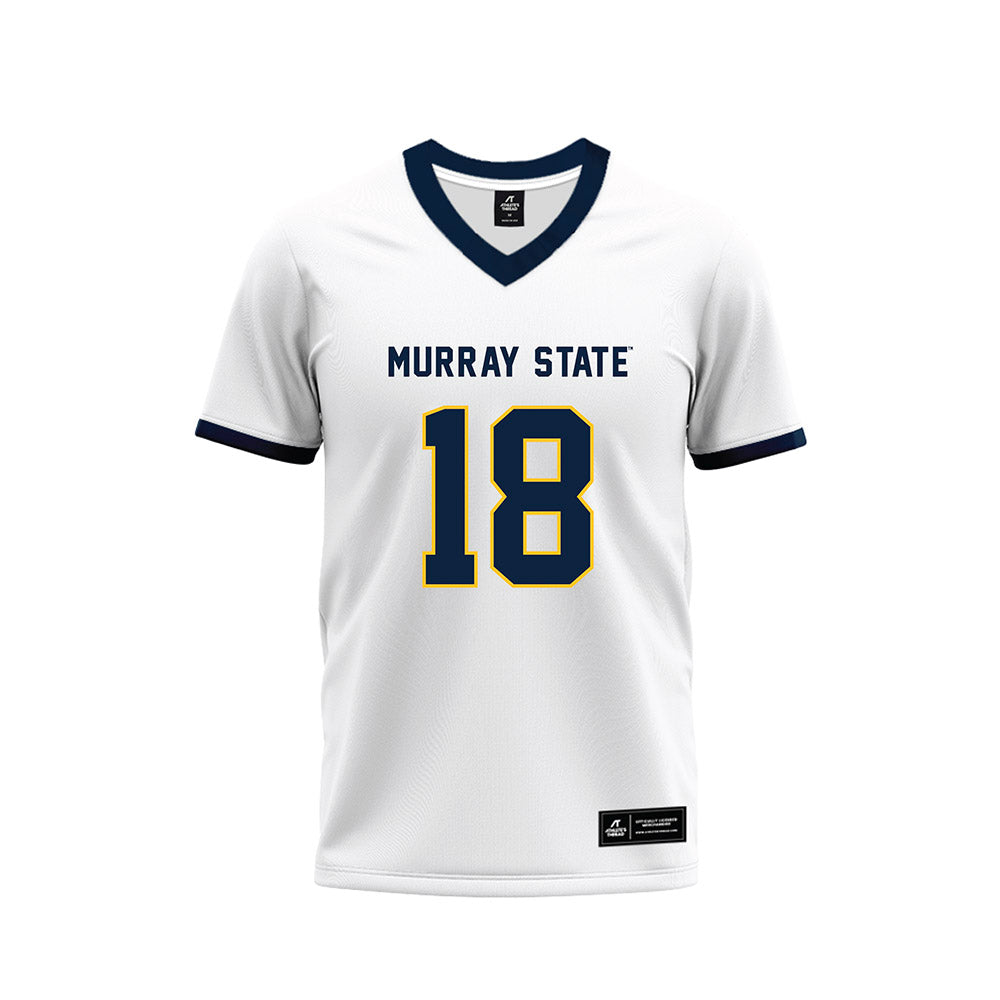 Murray State - NCAA Football : Huseyin Simsir - White Premium Football Jersey-0
