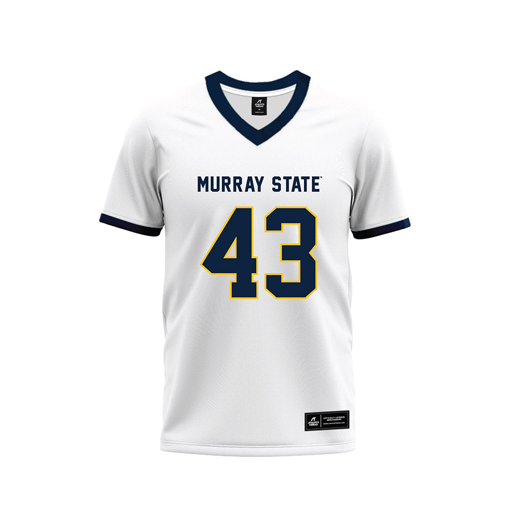 Murray State - NCAA Football : Alex Swafford - White Premium Football Jersey-0