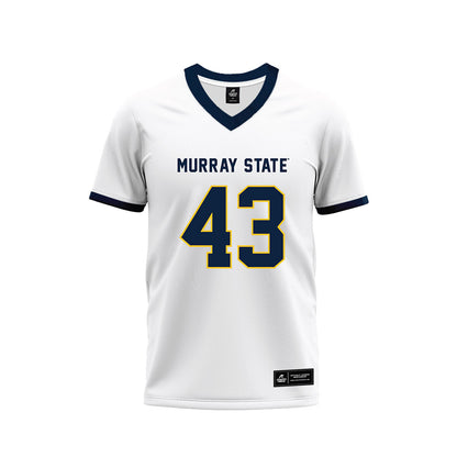 Murray State - NCAA Football : Alex Swafford - White Premium Football Jersey-0