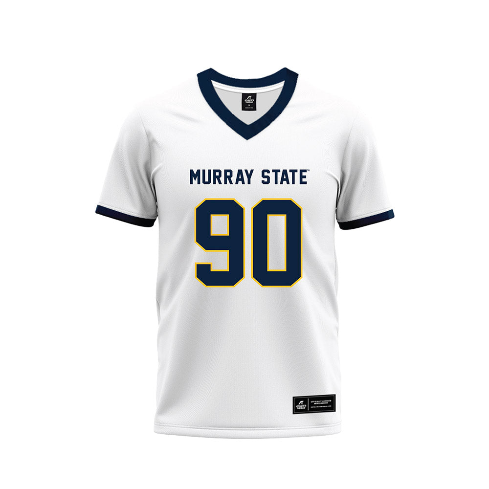 Murray State - NCAA Football : Cameron Daniels - White Premium Football Jersey-0