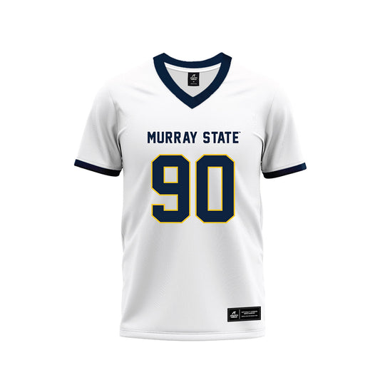 Murray State - NCAA Football : Cameron Daniels - White Premium Football Jersey-0