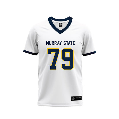 Murray State - NCAA Football : Joshua Bratcher - White Premium Football Jersey-0