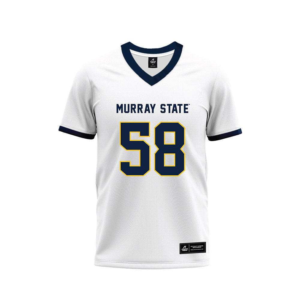 Murray State - NCAA Football : Brody Phelps - White Premium Football Jersey-0