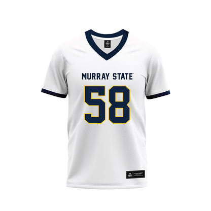 Murray State - NCAA Football : Brody Phelps - White Premium Football Jersey-0