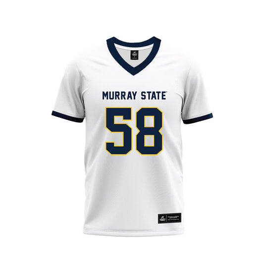Murray State - NCAA Football : Brody Phelps - White Premium Football Jersey-0