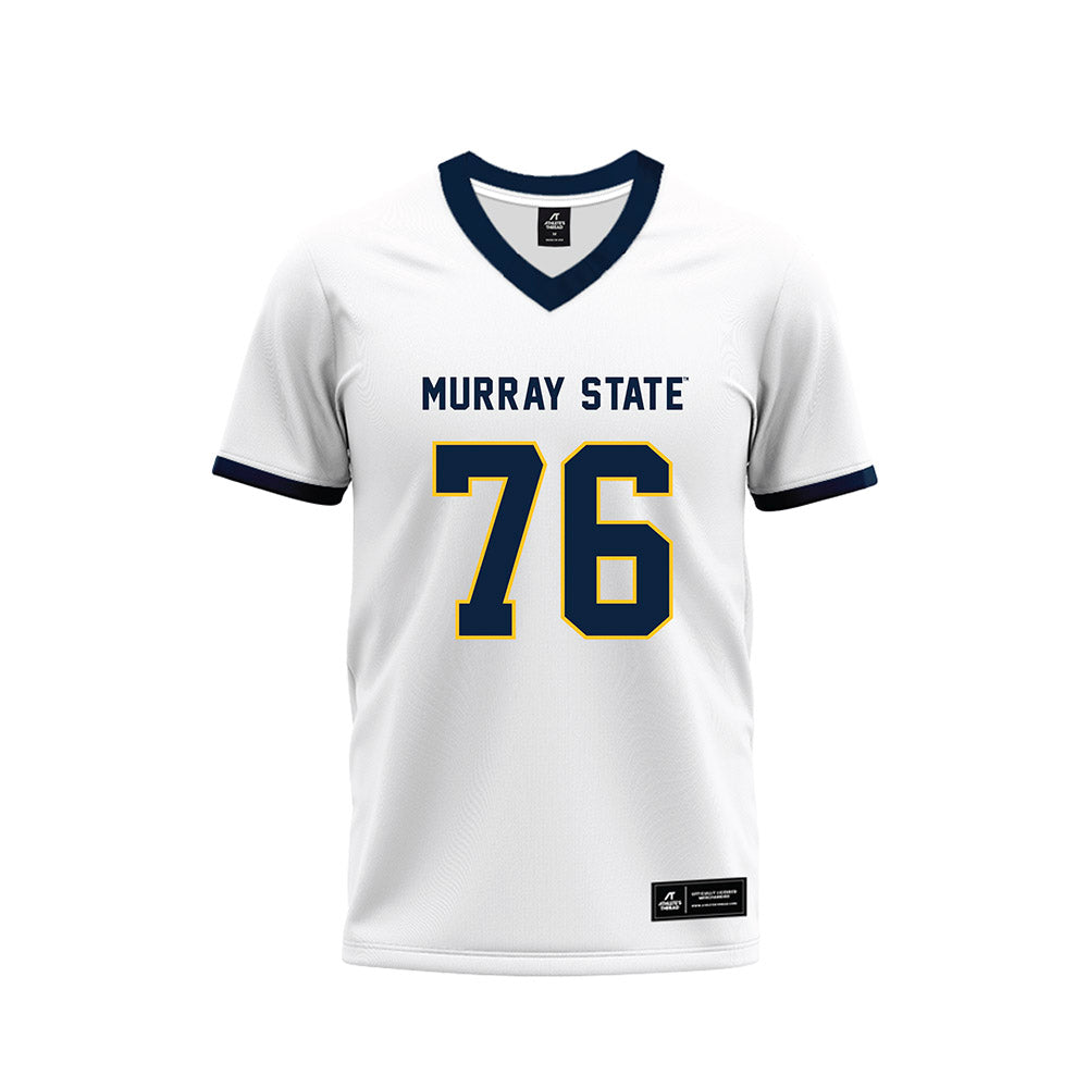 Murray State - NCAA Football : Daniel Cole - White Premium Football Jersey-0