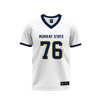 Murray State - NCAA Football : Daniel Cole - White Premium Football Jersey-0