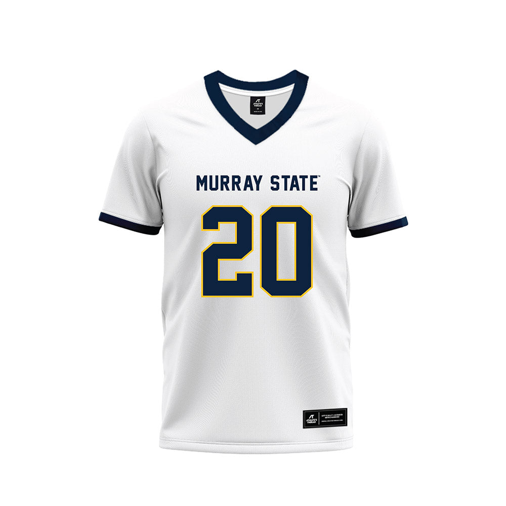 Murray State - NCAA Football : Chavaris Dumas - White Premium Premium Football Jersey