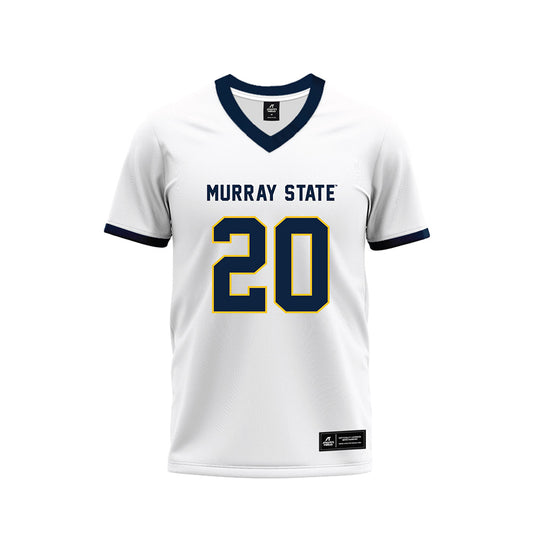 Murray State - NCAA Football : Chavaris Dumas - White Premium Premium Football Jersey