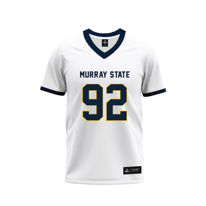 Murray State - NCAA Football : JJ Chatman - White Premium Football Jersey-0