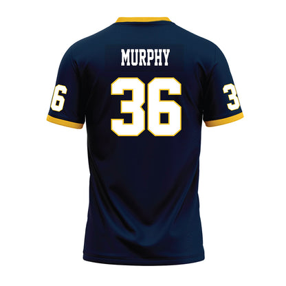 Murray State - NCAA Football : Josh Murphy - Navy Premium Football Jersey-1