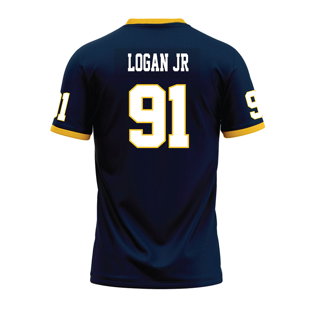 Murray State - NCAA Football : Jerome Logan Jr - Navy Premium Football Jersey