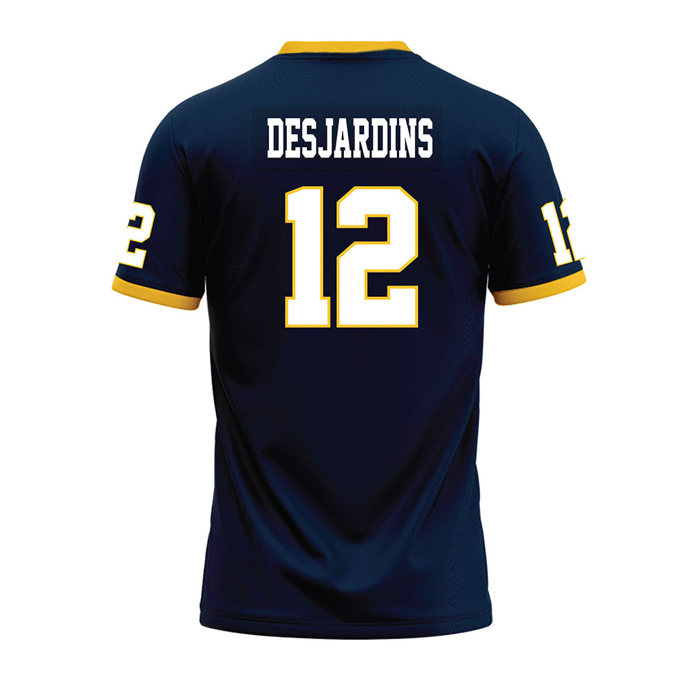Murray State - NCAA Football : Lucas Desjardins - Navy Premium Football Jersey-1