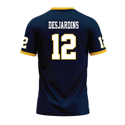 Murray State - NCAA Football : Lucas Desjardins - Navy Premium Football Jersey-1