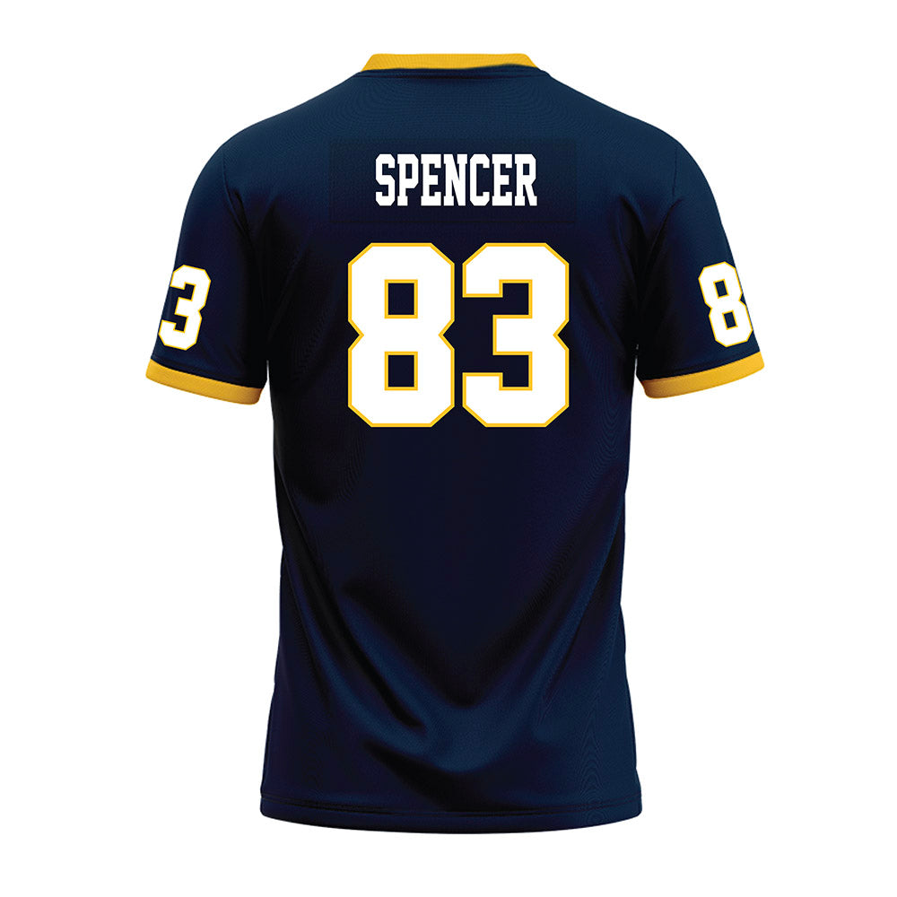 Murray State - NCAA Football : Harrison Spencer - Navy Premium Football Jersey-1