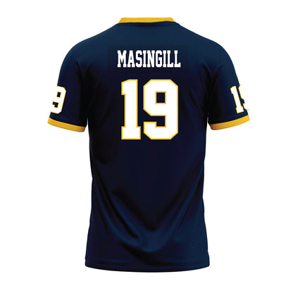 Murray State - NCAA Football : Matt Masingill - Navy Premium Football Jersey-1