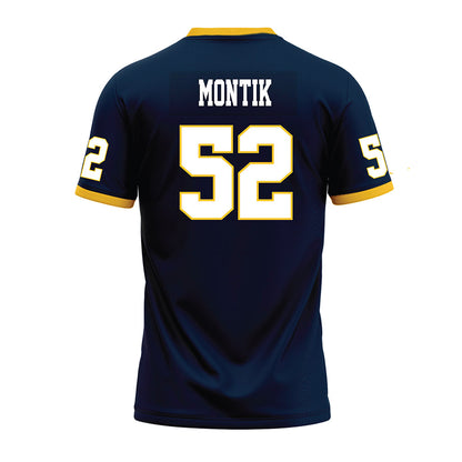 Murray State - NCAA Football : Nick Montik - Navy Premium Football Jersey-1
