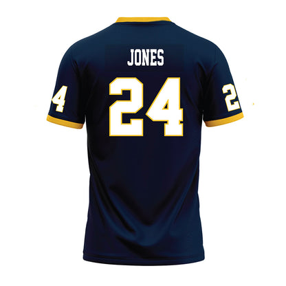 Murray State - NCAA Football : Steven Jones - Navy Premium Premium Football Jersey