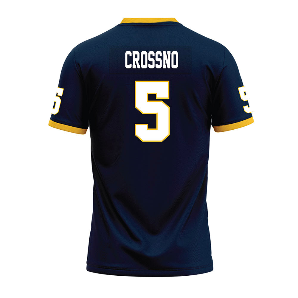 Murray State - NCAA Football : Conlee Crossno - Navy Premium Football Jersey-1