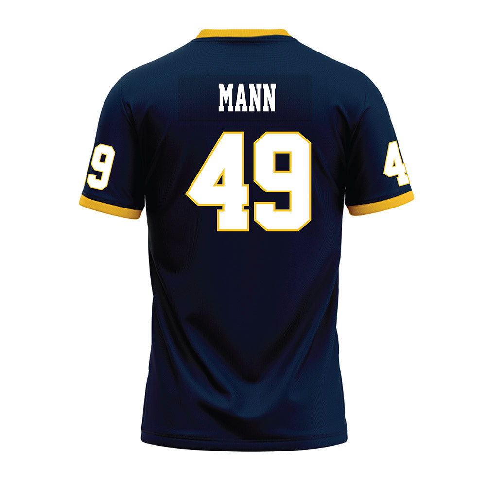 Murray State - NCAA Football : Jackson Mann - Navy Premium Football Jersey-1