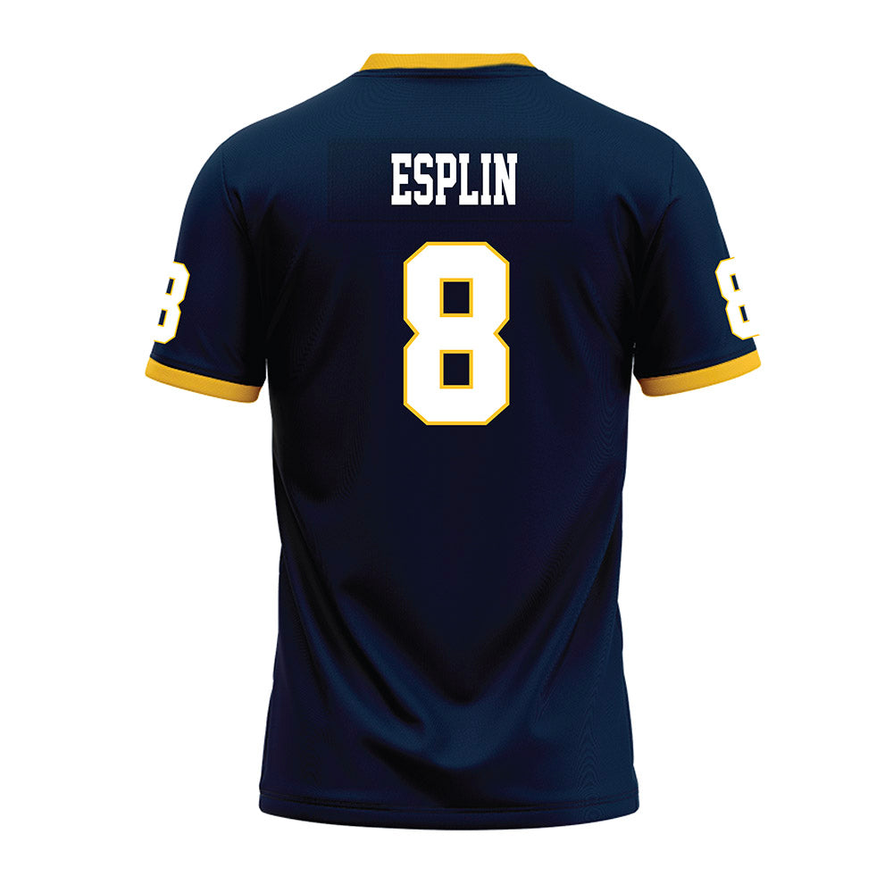 Murray State - NCAA Football : Brooks Esplin - Navy Premium Football Jersey-1