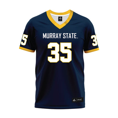 Murray State - NCAA Football : Tyler Dorn - Navy Premium Football Jersey-0