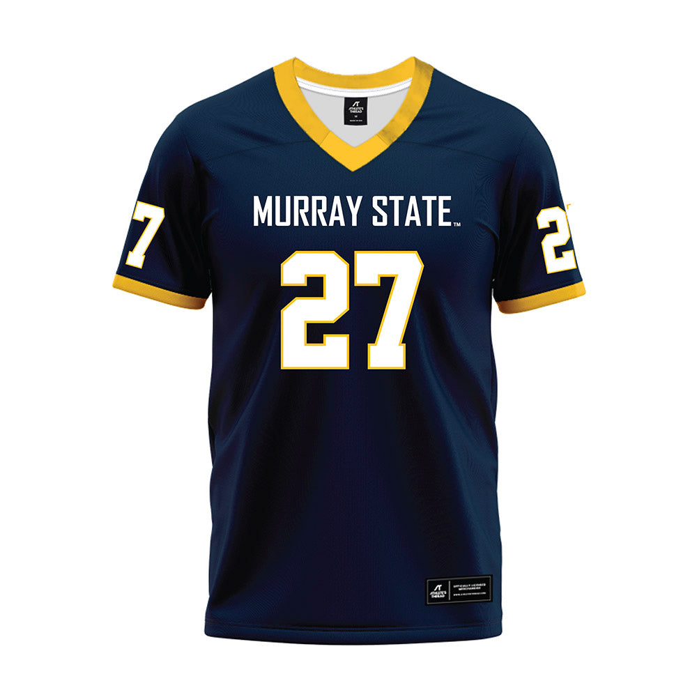 Murray State - NCAA Football : Zayden Cook - Navy Premium Football Jersey-0