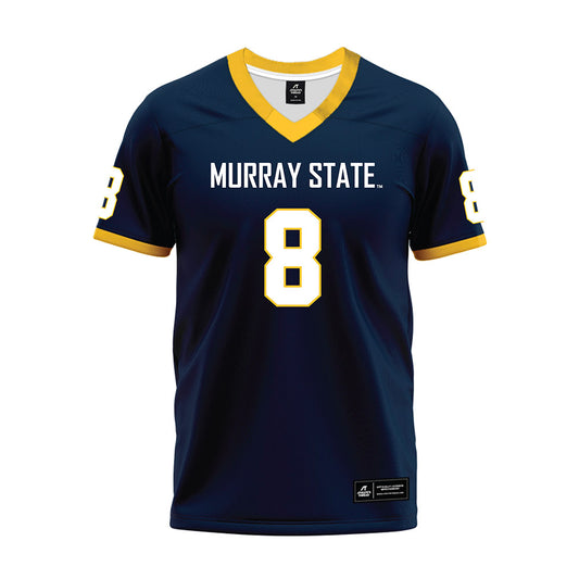 Murray State - NCAA Football : Jalen Richmond - Navy Premium Football Jersey-0