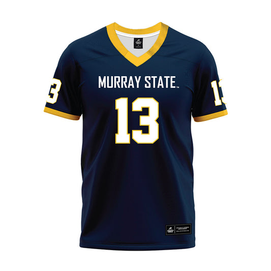 Murray State - NCAA Football : John Ford - Navy Premium Football Jersey-0