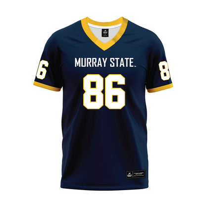 Murray State - NCAA Football : Reece Wilder - Navy Premium Football Jersey-0