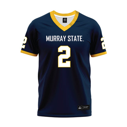Murray State - NCAA Football : J'Kalon Carter - Navy Premium Premium Football Jersey