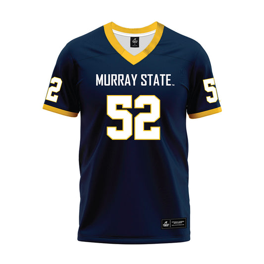 Murray State - NCAA Football : Nick Montik - Navy Premium Football Jersey-0