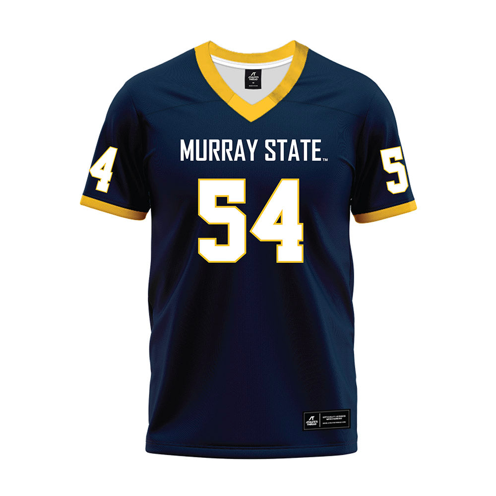 Murray State - NCAA Football : Cannon McCulley - Navy Premium Football Jersey-0