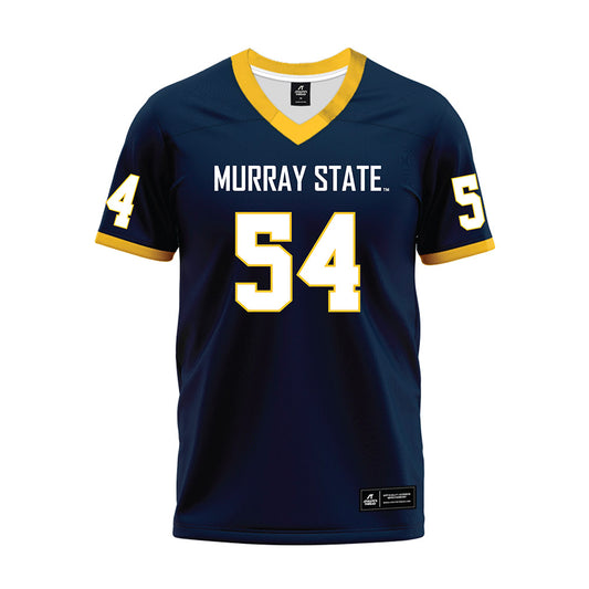 Murray State - NCAA Football : Cannon McCulley - Navy Premium Football Jersey-0