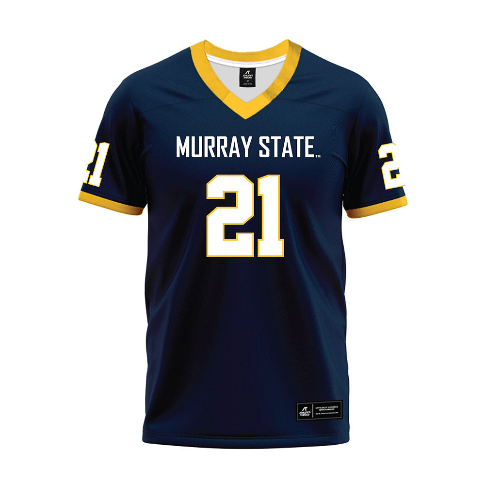 Murray State - NCAA Football : DeMarkus Boykin Jr - Navy Premium Football Jersey-0