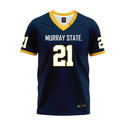 Murray State - NCAA Football : DeMarkus Boykin Jr - Navy Premium Football Jersey-0