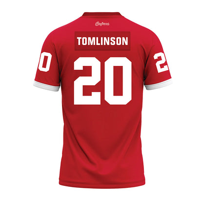 Louisiana - NCAA Football : Trae Tomlinson - Red Premium Football Jersey-1
