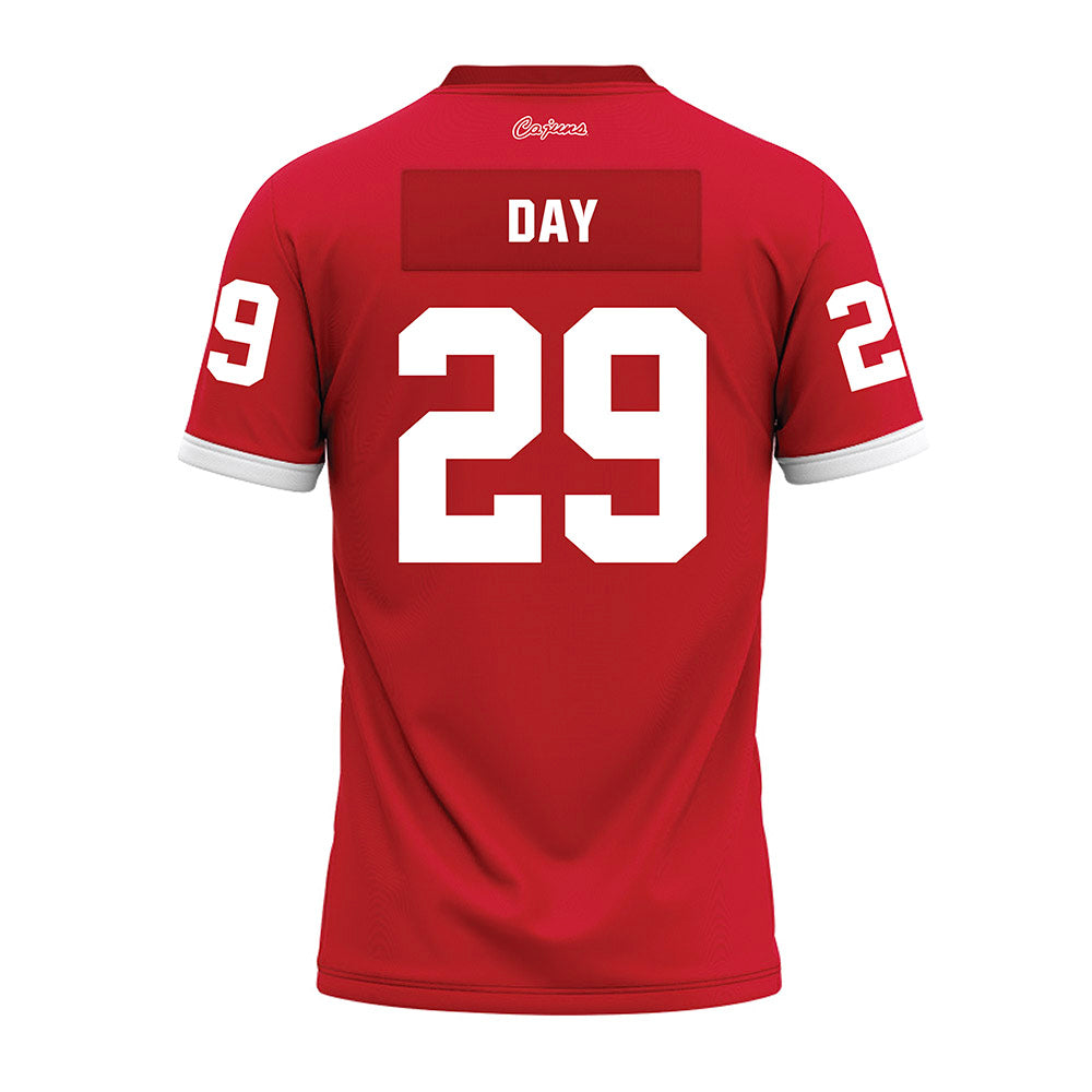 Louisiana - NCAA Football : Denim Day - Red Premium Football Jersey-1