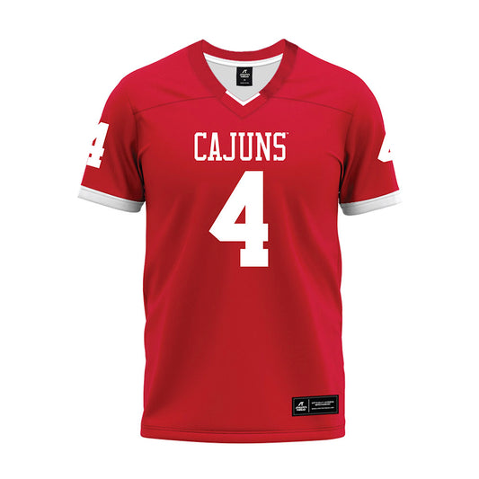 Louisiana - NCAA Football : Tyree Skipper - Red Premium Football Jersey-0