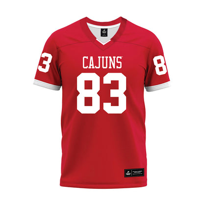 Louisiana - NCAA Football : Brock Chappell - Red Premium Football Jersey-0