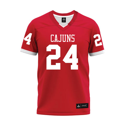Louisiana - NCAA Football : Lorenzell Dubose - Red Premium Football Jersey-0